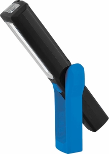 Baladeuse d'atelier LED 300 lumens articulée rechargeable sur socle