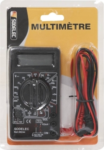 Multimètre digital compact - blister
