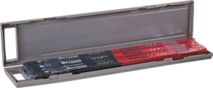 Lame de scie acier rapide bi-métal 10 dents/cm pour inox et acier tendre - 10 lots de 10 pcs