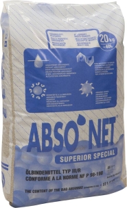 Absorbant minéral Sépiolite calcinée 15/30 - sac de 40L 20kg