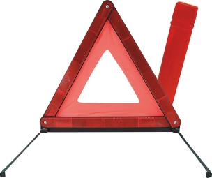 Triangle de présignalisation 4 pieds - boîtier plastique - lot de 30 pcs