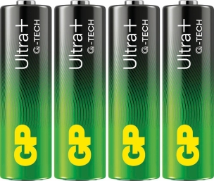 Blister de 4 piles "Ultra Plus" LR6 AA Alcaline