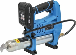 Pompe à graisse 18V 690 bar max - 1 batterie Li-ion 2Ah - 1 chargeur 1,7A - en mallette