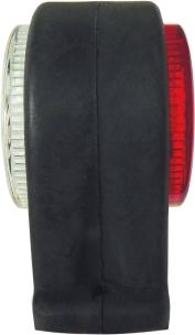 Feu de gabarit LED 10/30V rond rouge/blanc à fixer