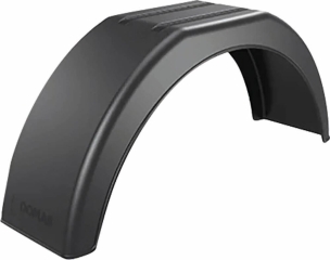 Garde-boue plastique noir 13'