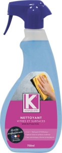 Nettoyant vitres et surfaces écopuissant - lot de 12 flacons spray de 750ml
