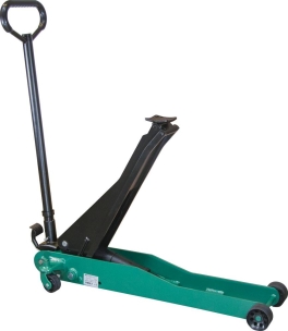 Cric rouleur 1,4T levée 77/715mm longueur 1050mm Surbaissé