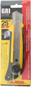 Cutter 25mm avec molette de serrage bi-matière