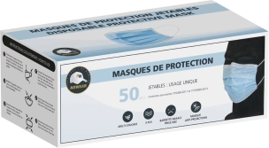 Masque de protection jetable type II - boîte de 50 pcs