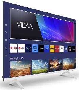 TV LED 43" 4K UHD - 109cm Smart VIDAA blanc 4K