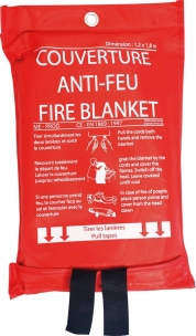 Couverture anti-feu 1,8x1,2m
