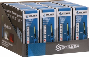 Baladeuse d'atelier LED 900lm repliable rechargeable - lot de 16 pcs