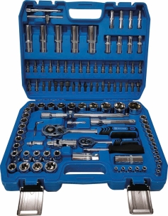 Coffret de douilles 1/4" et 1/2" - 108 pcs