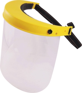 Ecran de protection facial 200x300mm avec serre tête élastique réglable - lot de 30 pcs