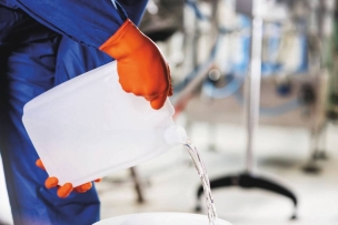 Gants jetables ambidextres nitrile 240mm 0,26mm orange XXL(11) - Boîte de 50 pcs