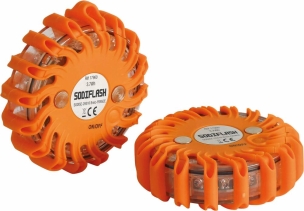 Balise LED magnétique rechargeable - Lot de 8 mallettes de 2 pcs