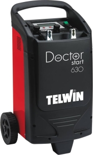 Chargeur démarreur automatique/testeur sur roues 12/24V 10000W 570A - Doctor start 630