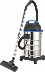 Aspirateur eau et poussières 30L 230V 1200W cuve inox / flexible 2m