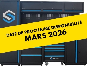 Mobilier d'atelier 4 éléments plateau bois 38mm