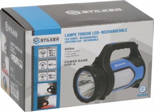 Lampe torche LED 700 lumens longue portée rechargeable