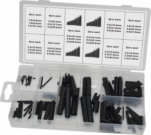 Goupilles mecanindus de 1,6 à 9,5mm - coffret de 120 pcs