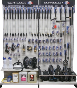 Implantation nettoyeurs haute pression - accessoires - podium Schneider 2m