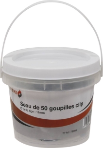 Goupilles clips 11mm - seau de 50 pcs