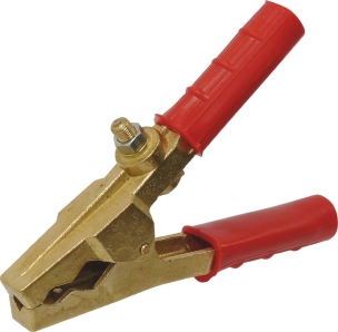 Pince bronze mors crocodile rouge 400A 170mm