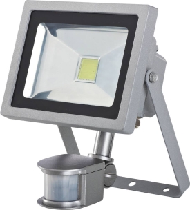 Projecteur LED COB 20W 1600 lumens avec détecteur radar