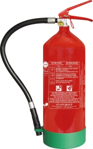 Extincteur à pression permanente à eau pulvérisée avec additif avec manomètre 6L