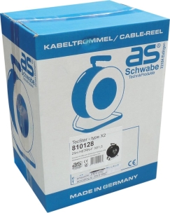 Enrouleur électrique HO7RN-F 25m 3G1,5mm² 230V 3 prises