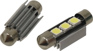 Ampoule navette LED 12V 2W SV8,5 - blister de 2 pcs