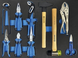 Mobilier d'atelier 4 éléments plateau bois - 247 outils