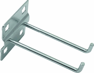 Broche double médium pour fond perforé