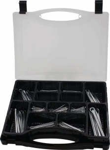 Goupilles fendues de 2 à 8mm - coffret de 290 pcs