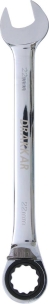 Clé mixte coudée à cliquet de 22mm avec inverseur - carte