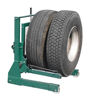 Chariot hydraulique mobile pour roues PL max 800kg