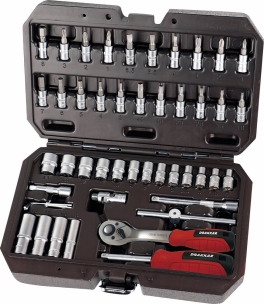 Coffret de douilles 1/4" - 48 pcs