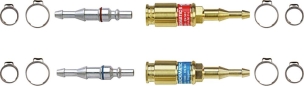 Kit raccords rapides mâle/femelle QUICKMATIC II