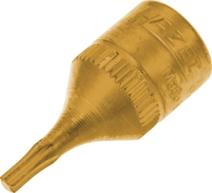 Douille tournevis 1/4" avec embout 28mm Torx® T9