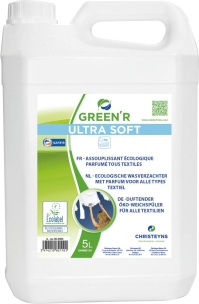 Assouplissant concentré hypoallergénique ECOLABEL - bidon de 5L