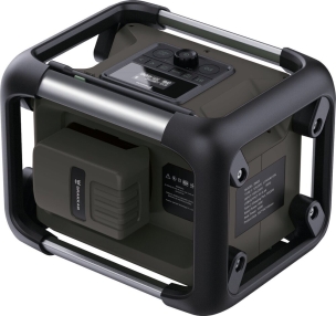 Enceinte de chantier radio/BLUETOOTH portative à batterie ou secteur