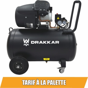 Compresseur coaxial 100L 8 bar 3CV 230V