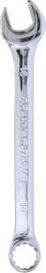 Clé mixte de 16mm full polish - carte