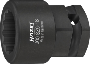 Douille à chocs profil traction 12 pans de 18mm