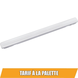 Boîtier étanche LED intégrées 1200mm 36W 2880 lumens 6000K