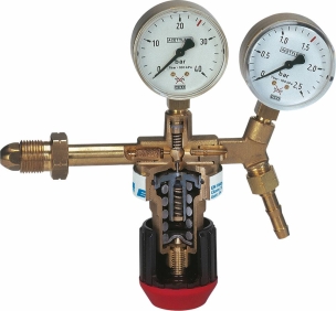 Détendeur de pression capoté argon/co2 MIG/MAG