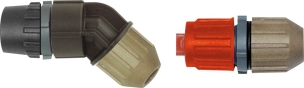 Buse PVC coudée pour lance de pulvérisateur - kit