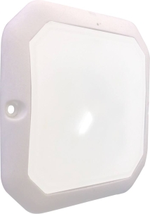 Plafonnier carré extra plat LED 10/30V 1250 lumens 124x124x12mm