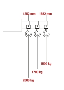 Grue d'atelier pliante 2T